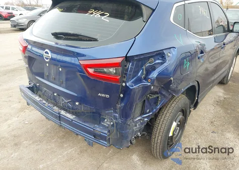 2021 Nissan Rogue Sport S Awd Xtronic Cvt z USA, uszkodzony, nr VIN JN1BJ1AWXMW426525